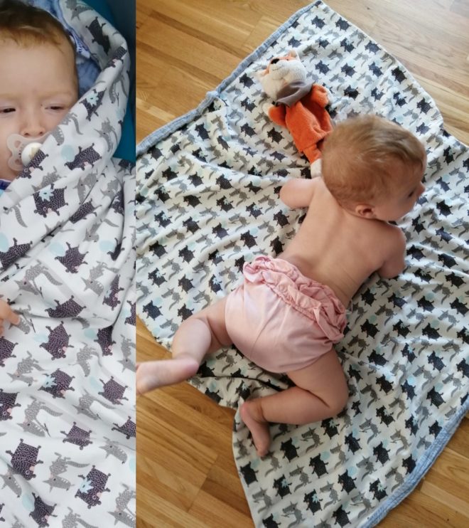 Strampelsäcke und Decken fürs Baby